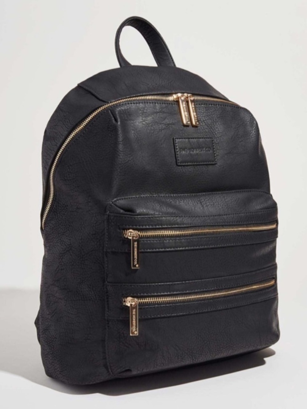 The Honest Company Black City Diaper Backpack
